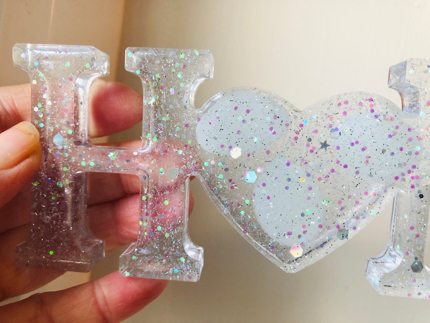 Positive Words for Positive Minds - Gorgeous Resin