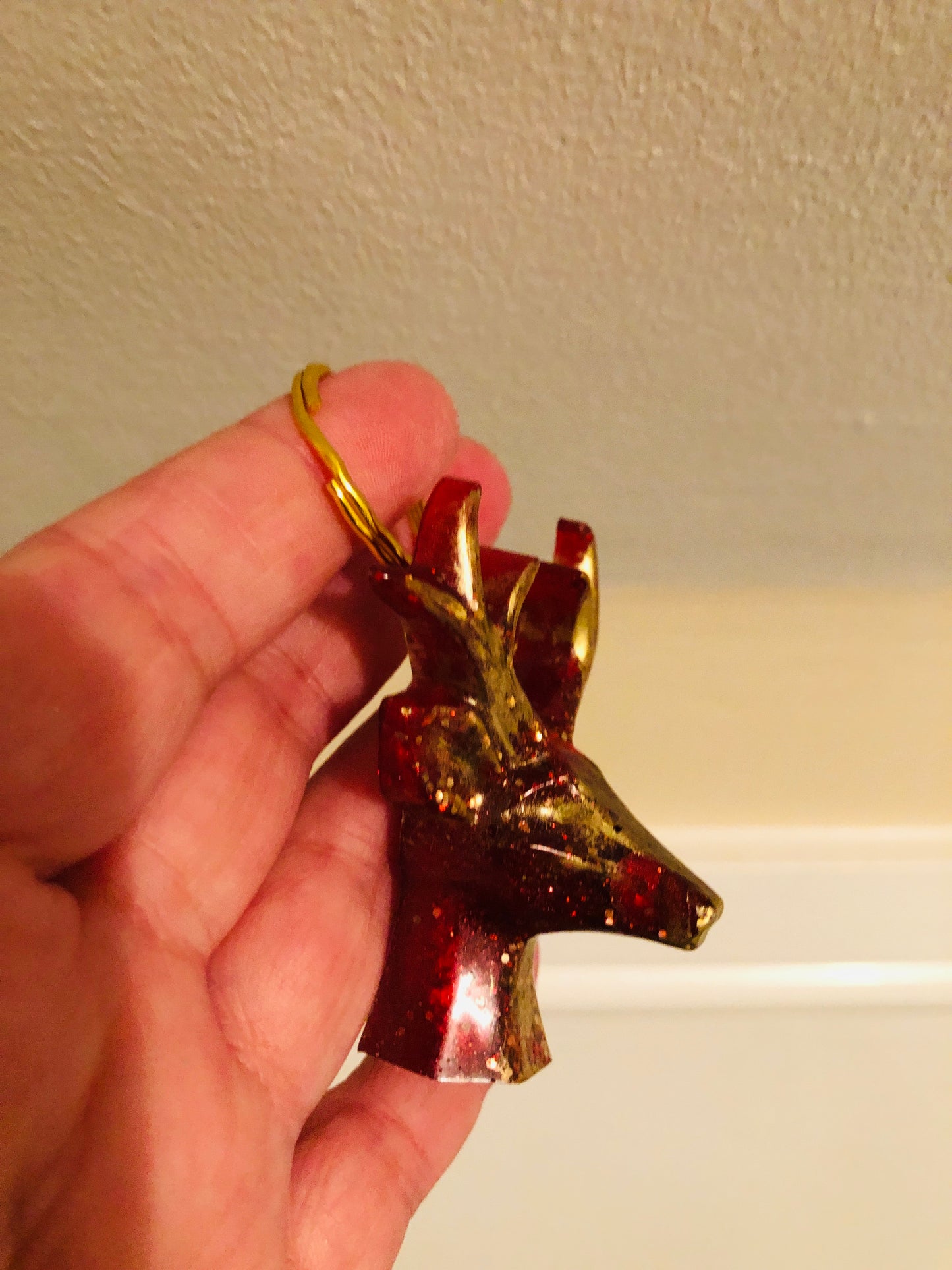 The Reindeer Head & Antler Ornament 🖤