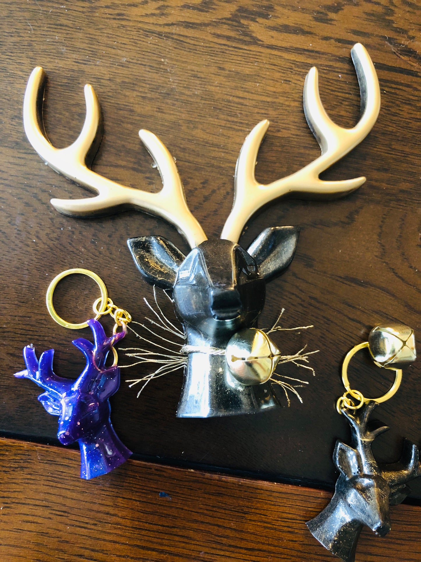 The Reindeer Head & Antler Ornament 🖤