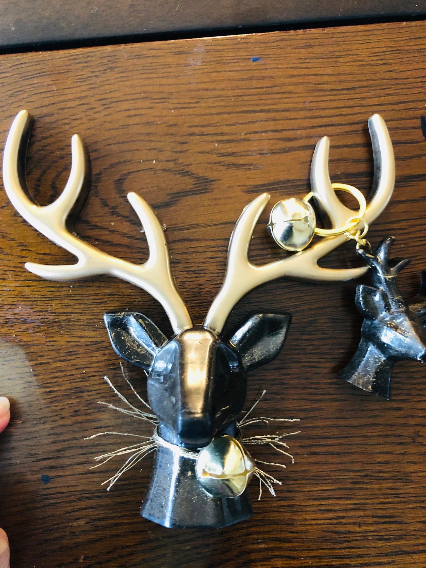 The Reindeer Head & Antler Ornament 🖤
