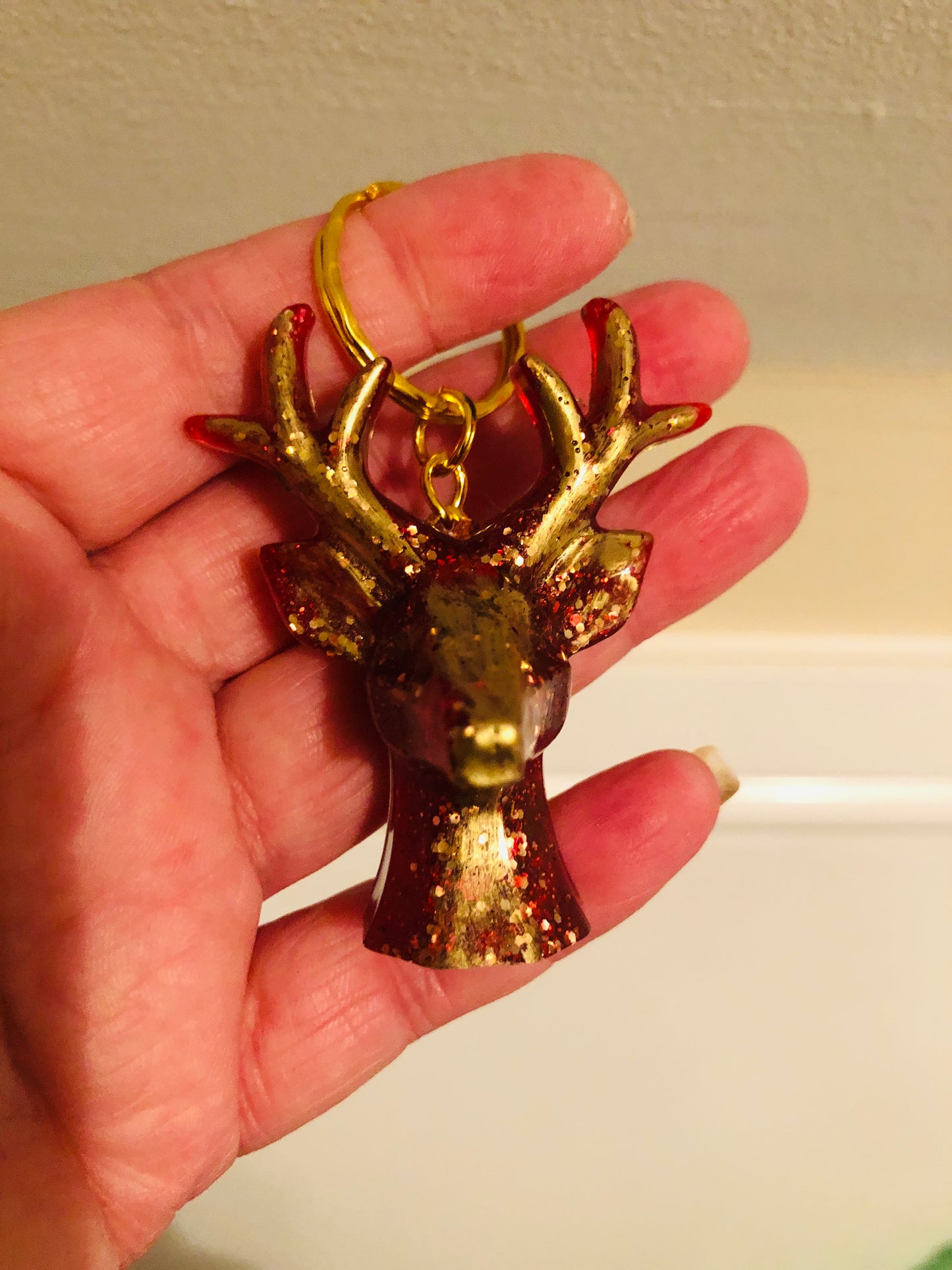 The Reindeer Head & Antler Ornament 🖤