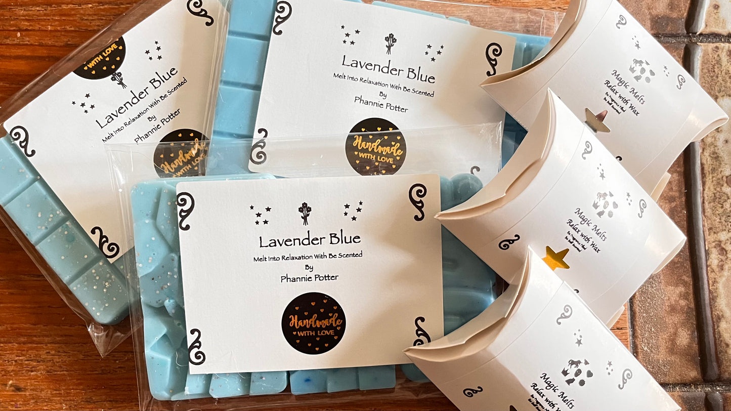 Lavender Blue Be Self Scented Candles & Melts - FREE Gifts Included 💙 Sustainable Self Care 💙