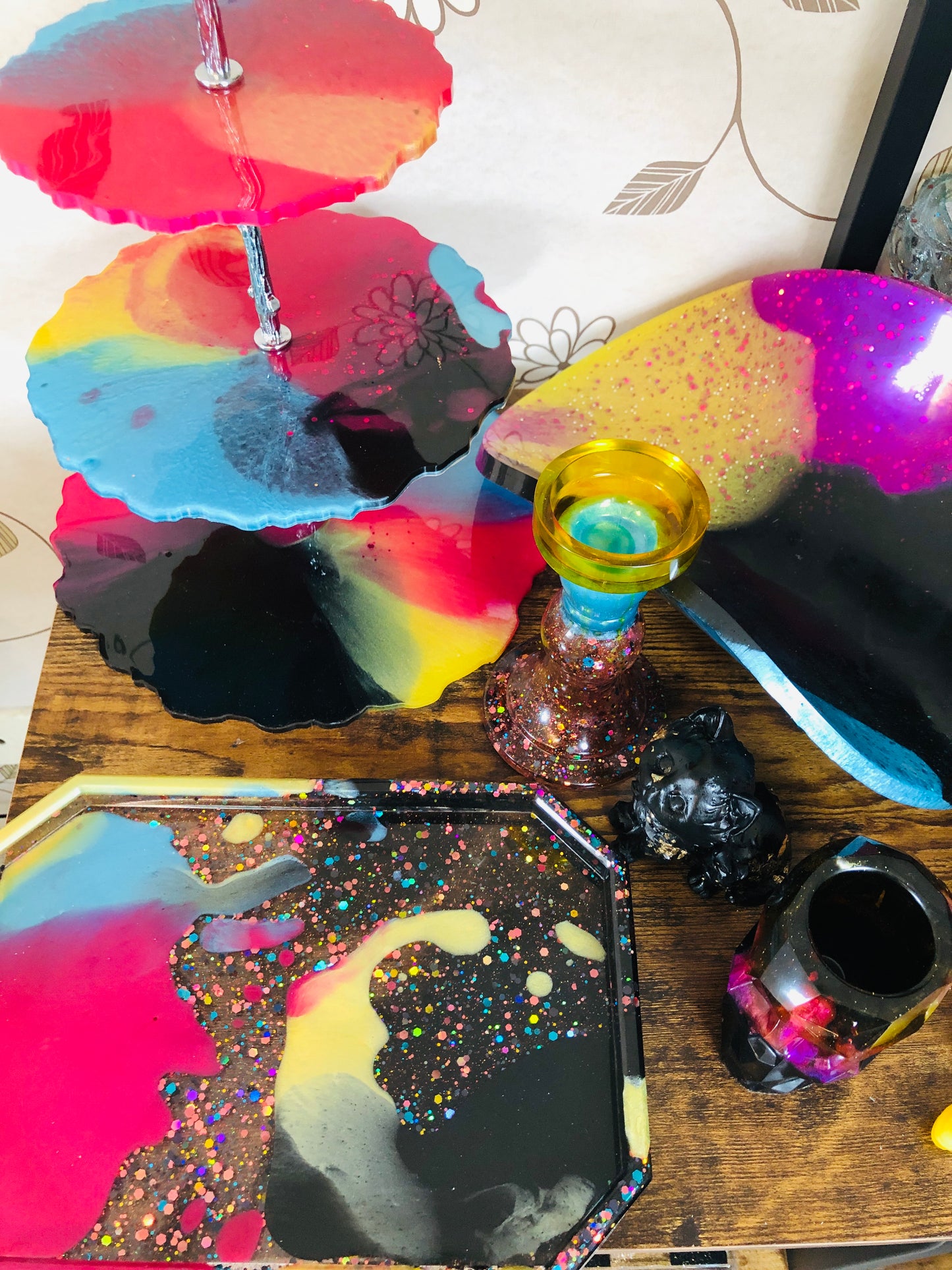 The Gorgeous Glitter & Rainbow Resin Collection 🌈 STUNNING STUFF