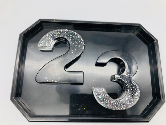 House Number Plaque - Stunning Resin Piece ❤️